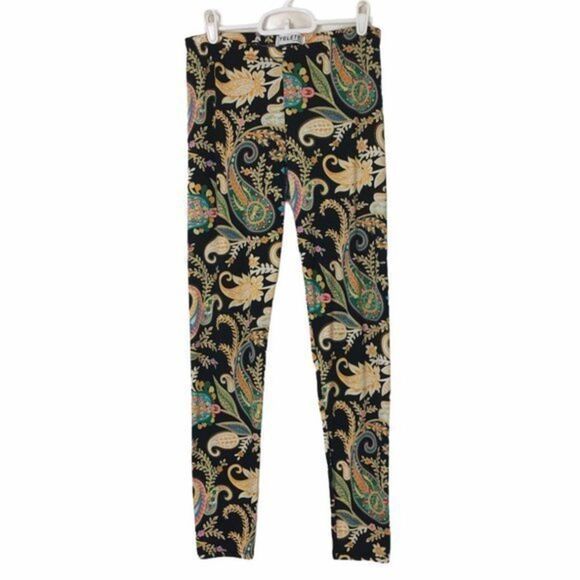 Yelete Pants - Yelete Leggings Paisley Festival Wear Hippie OS One Size